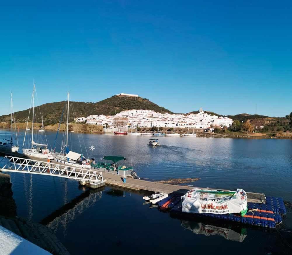 Casa Casiopea Elegante Y Exotica Villa Sanlúcar de Guadiana Exteriör bild